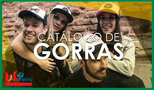 Catálogo gorras